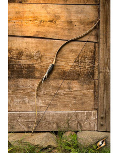 Scythian medieval bow for use mounted on horseback. 145 cm.