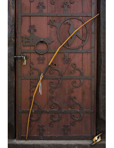 Wooden Osage medieval bow for LARP, 145 cm.