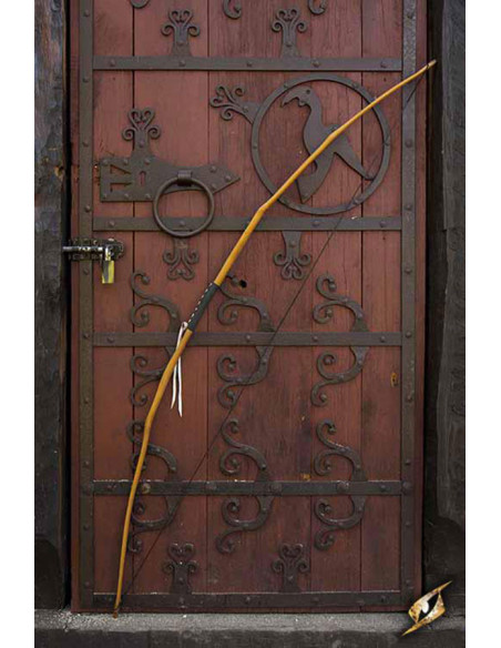 Wooden Osage medieval bow for LARP,...