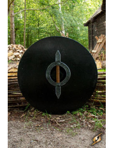 Viking Shield Drang Wood LARP, ø 70 cm. 2