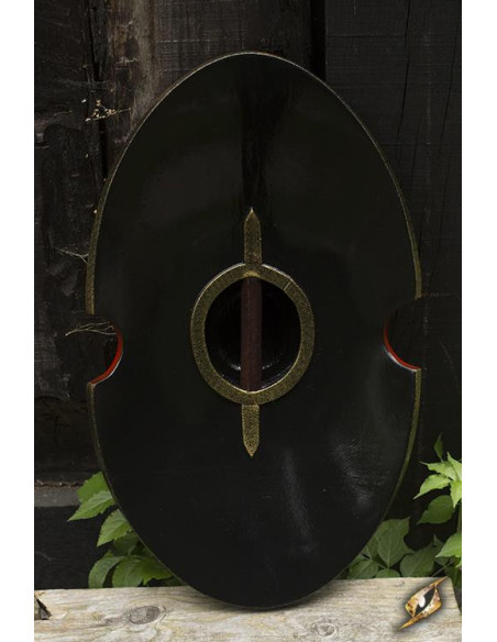 Elliptical shield Roman soldiers,...