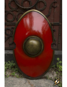 Elliptical shield Roman soldiers, 70x45 cm.