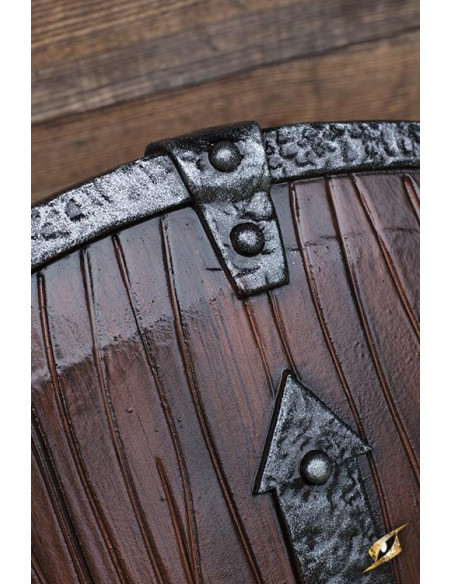 Krom Viking-Saxon latex shield, ø95 cm.