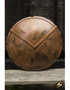 Greek shield Leonidas of 300 in latex, ø 70 cm.