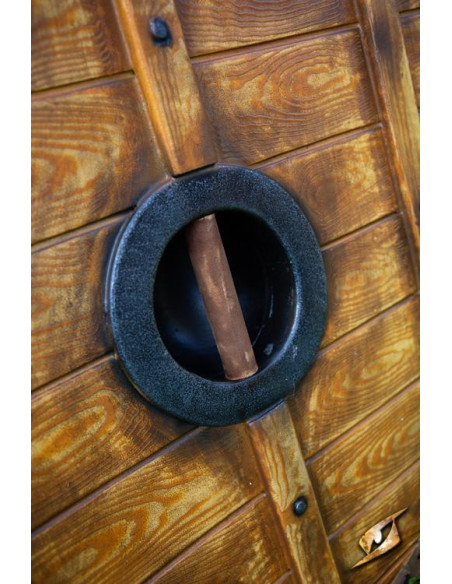 Viking Thegn shield for LARP, ø 80 cm.