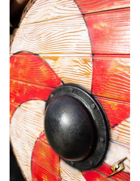 Viking Thegn shield for LARP, ø 80 cm.