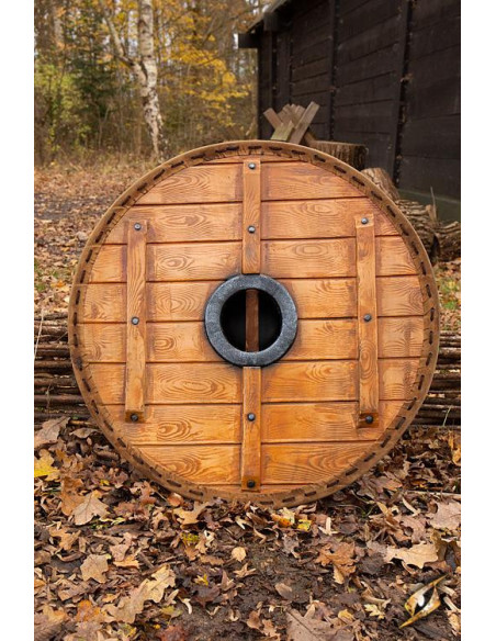 Viking Shield Thegn White/Wood for...
