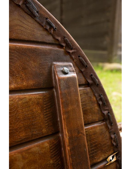Viking Shield Thegn White/Wood for...
