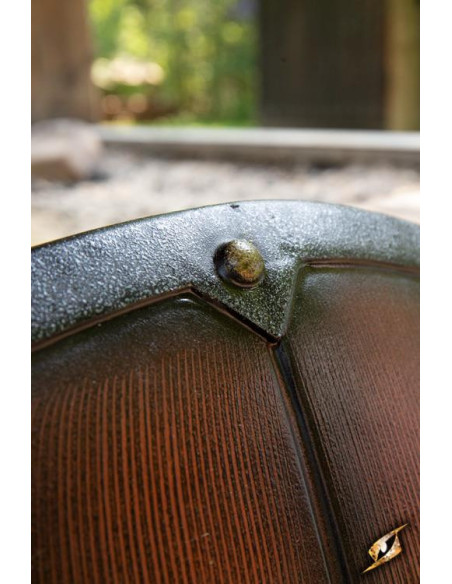 Viking-Saxon shield for LARP, ø 80 cm.