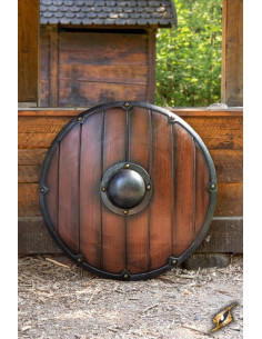 Viking-Saxon shield for LARP, ø 80 cm.