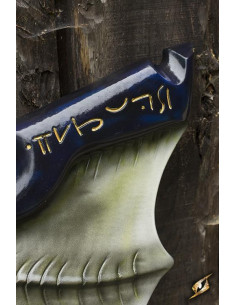 Wings Shield of Dark Elves Blue/White in latex, 85x55 cm. 2