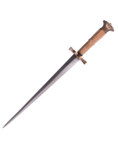 German Quillon dagger with scabbard, 16th century 2