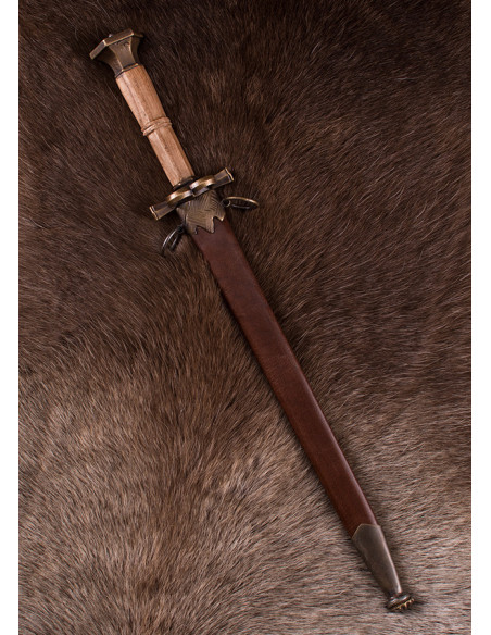 German Quillon dagger with scabbard,...