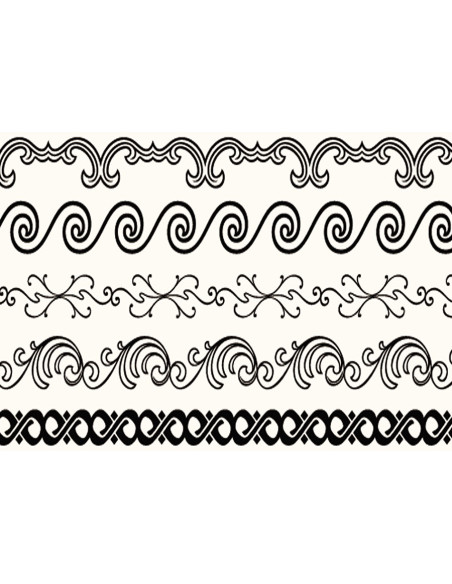 Temporary tattoo for large medieval...