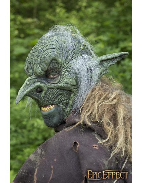 Goblin Overlord mask with hair