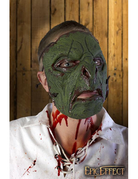 Green Fierce Orc Mask