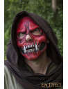 Red bloody skull face mask