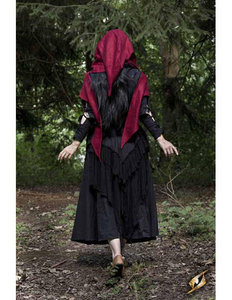 Altair hood in dark red