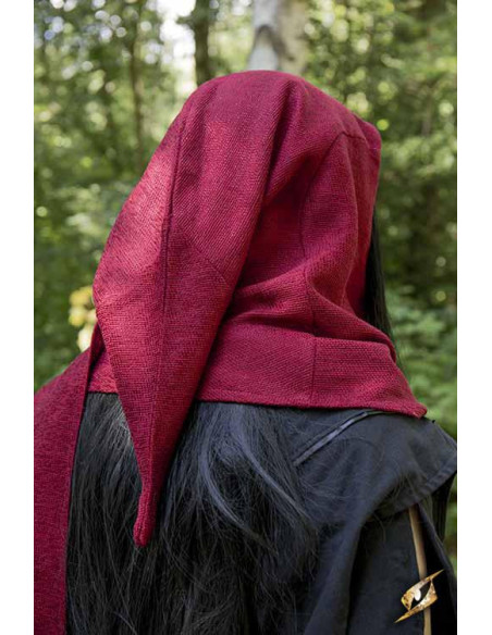 Altair hood in dark red