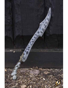 Latex Bone Scimitar Sword for LARP, 85 cm.