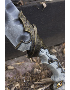 Latex Bone Scimitar Sword for LARP, 85 cm. 2