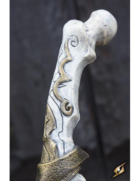 Latex Bone Scimitar Sword for LARP,...