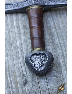 Sword of the Crusaders in latex for LARP, 85 cm. 2