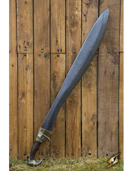 Latex Falcata sword for LARP, 85 cm.
