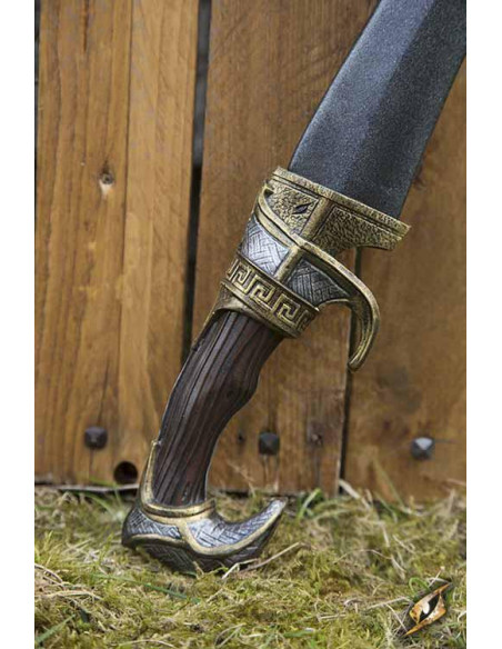 Latex Falcata sword for LARP, 85 cm.