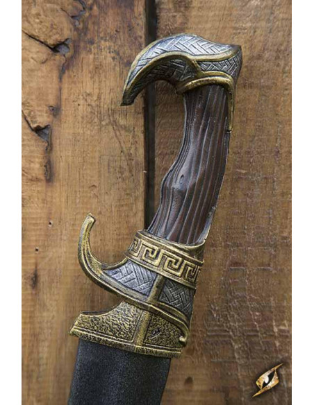 Latex Falcata sword for LARP, 85 cm.