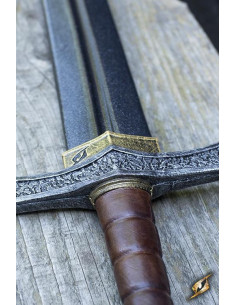 Medieval sword of the crusaders in latex for LARP, 70 cm. 2