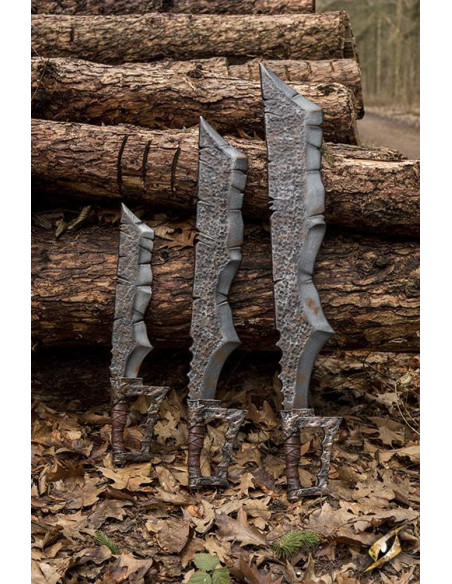 Latex Orc Blade Sword for LARP, 60 cm.