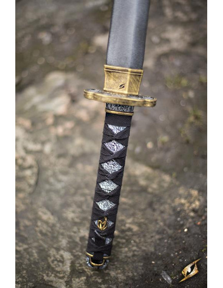 Wakizashi in latex for LARP, 60 cm.