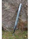 Fantastic latex Draug sword for LARP, 115 cm.