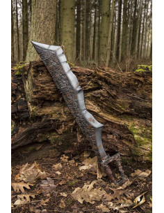 Orc long sword in latex for LARP, 100 cm. 2
