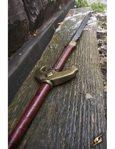 Two-handed Baal sword in latex for...