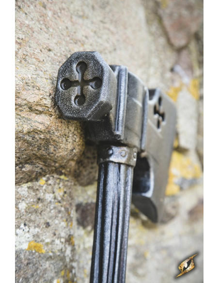 Medieval latex hammer-axe for LARP,...