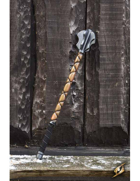 Skull crusher mace for LARP, 108 cm.