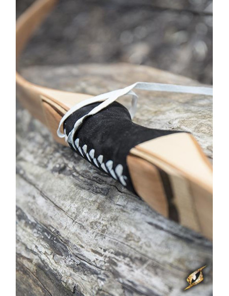 Youth long wooden medieval bow for...