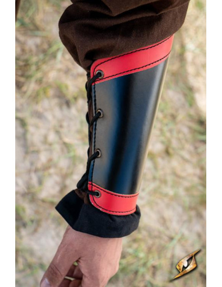 Warrior bracelets in black-red,...