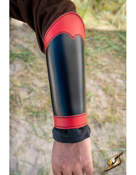 Warrior bracelets in black-red,...