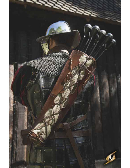 Imperial leather quiver for LARP,...