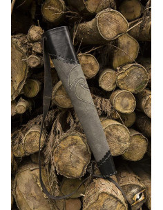 Archer's Quiver for Larp, bicolor grey-black