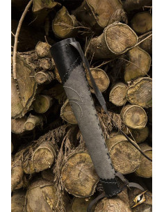 Archer's Quiver for Larp, bicolor grey-black 2