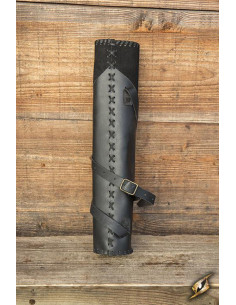 Simple Hunter's Quiver for LARP, black color 2