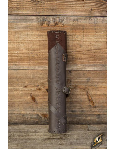 Simple Hunter's Quiver for LARP, brown color 2