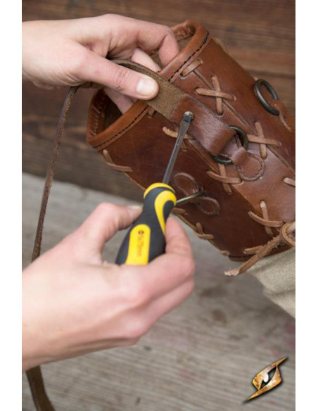 Quiver of the Savages for LARP, brown...