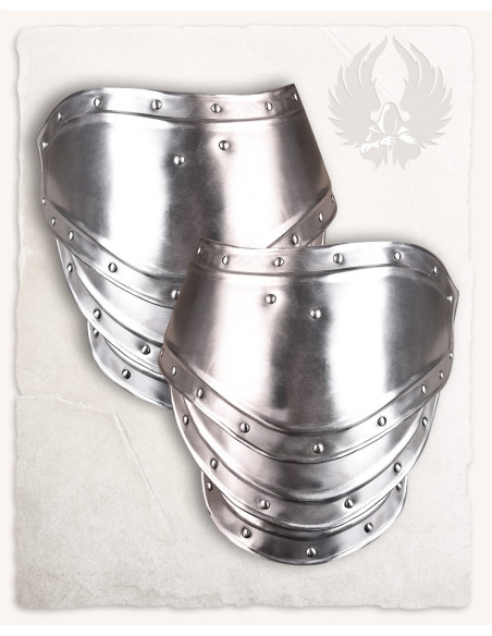 Georg medieval shoulder pads in...