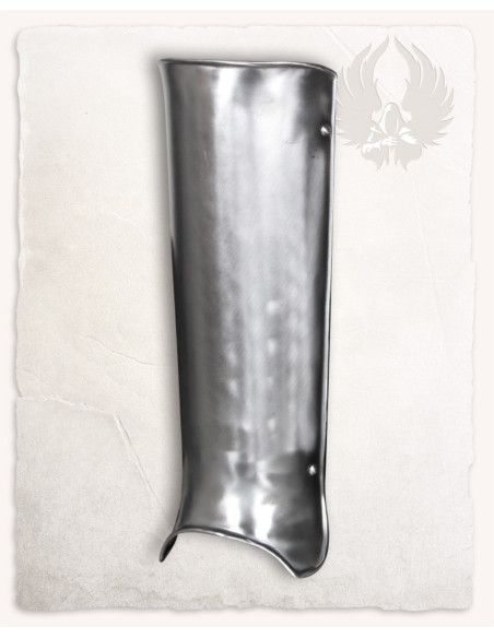 Gustav medieval greaves in polished... Gustav medieval greaves in polished...