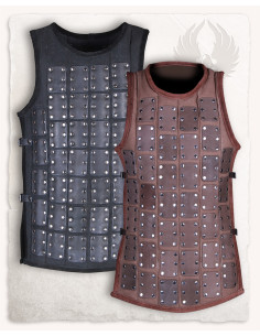 Lucas medieval brigandine with riveted plates